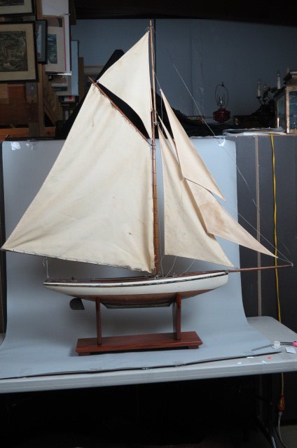 Antique Pond Boat, (1 of 7)