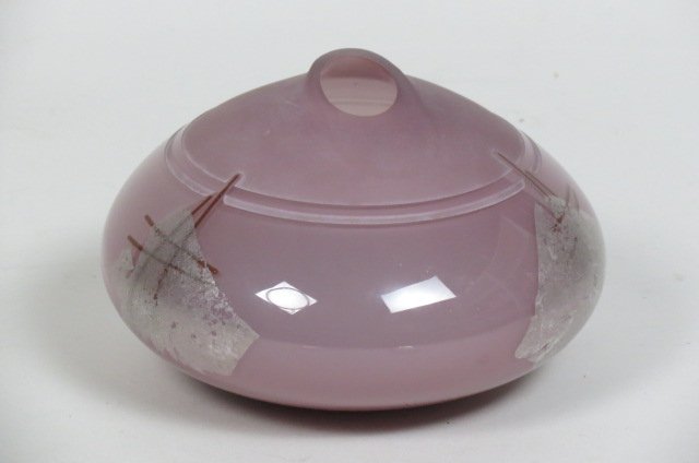 Peter Toland Sand, art glass vessel, (1 of 3)