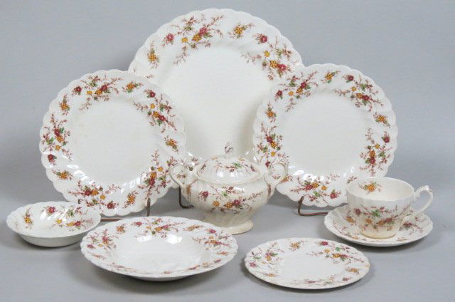 57 pcs. Myott "Heritage" English China, (1 of 6)