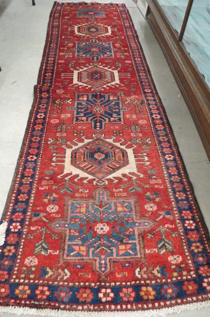 Heriz Persian Handmade Runner, (1 of 5)