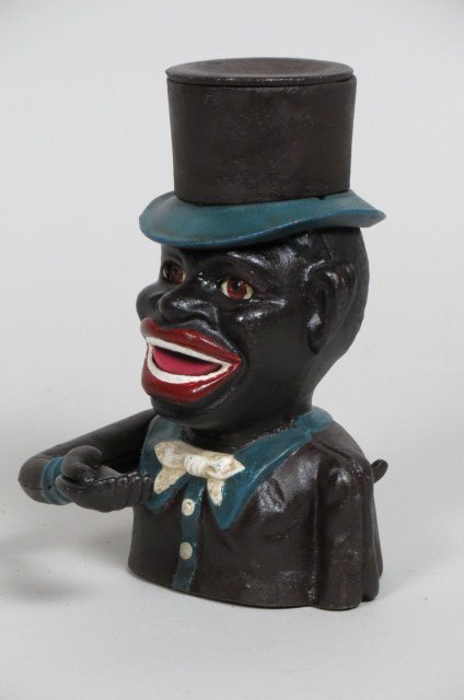 Cast Iron Mechanical "Jolly Boy" Bank, (1 of 3)