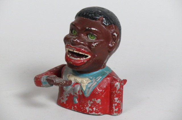 Mechanical Jolly Black Man Bank, (1 of 4)