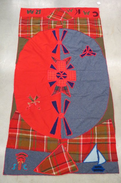 Folk Art Applique Quilt from South Carolina, (1 of 4)