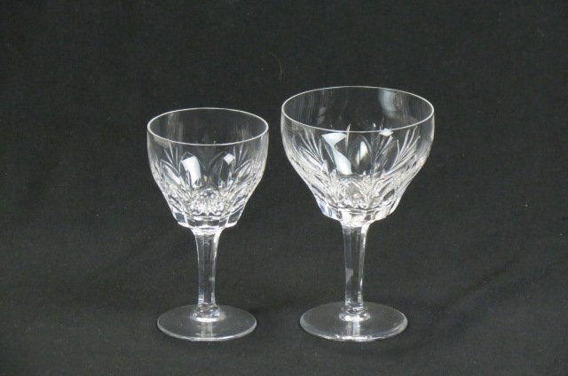 25 pcs. Stuart Cut Crystal Stemware, (1 of 3)