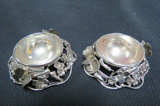 Pair of Sheibler Figural Sterling Silver Salt (1 of 5)