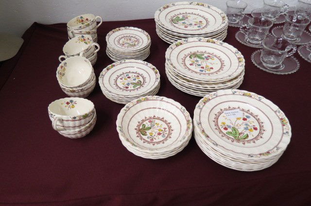 53 pcs. Copeland Spode "Spodes Cowslip" China, (1 of 4)