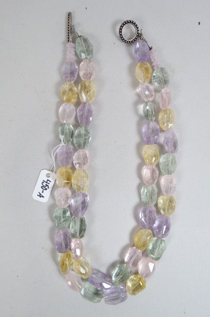 Florite Gemstone Bead Necklace, (1 of 3)
