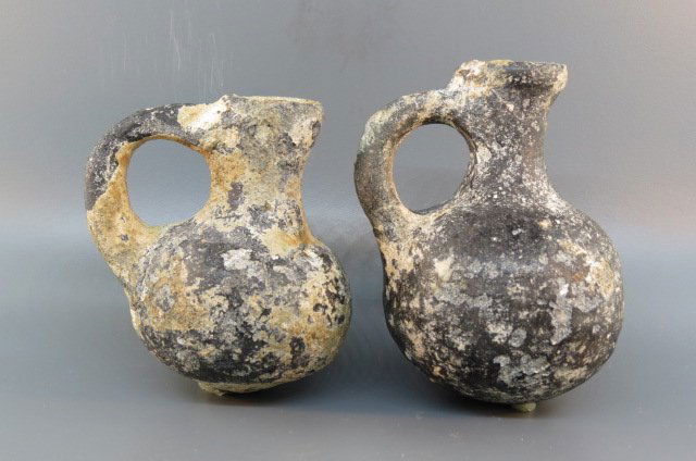 2 Ancient Pottery Vessels, (1 of 1)