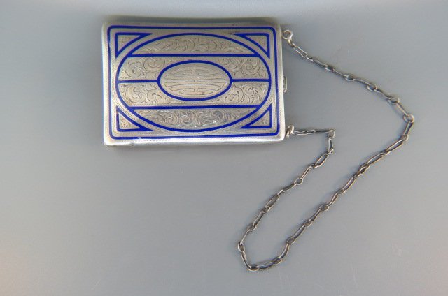 Sterling Silver Ladies Nesscaire Case, (1 of 3)