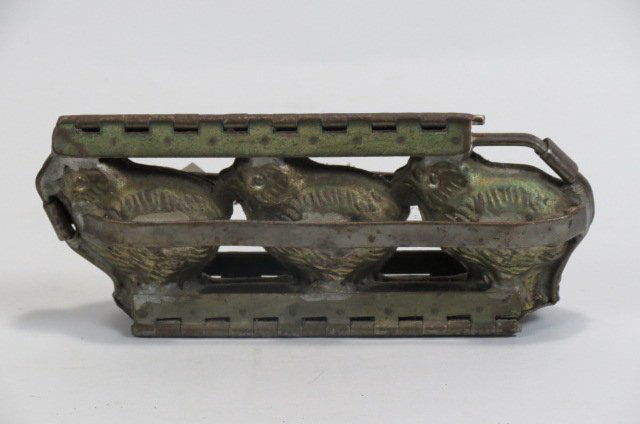 Antique Figural Chocolate Mold, (1 of 2)