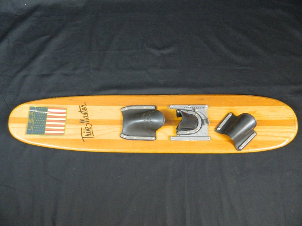 Cypress Gardens Skis Trikmaster USA Water Ski Mar 09, 2013 Bid of