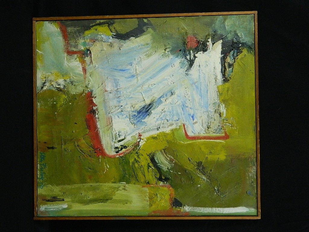 Signed Stan Freborg Modern Oil Painting The Dream: Up for auction is a beautiful signed oil painting titled, "The Dream" in great condition signed and painted by Stan Freborg.! The piece measures 20.5" X 18.5" It is signed in the bottom right corner "