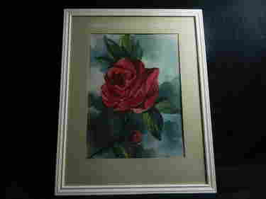 rose watercolor painting r bianchi 47 framed aug 17 2013 bid of history auctions in in