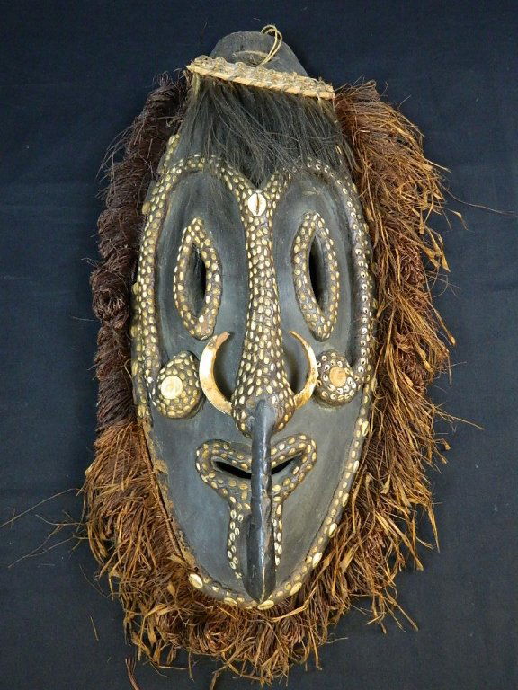 Papua New Guinea Mask Fom The Biwat Village