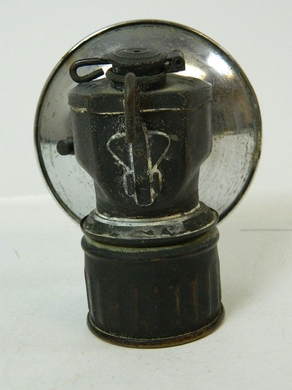 Vintage Just Rite Carbide Miners Cap Lamp: Just Rite Carbide Miners Cap Lamp Vintage From the 1930's. Made from Brass. Made in U.S.A.
