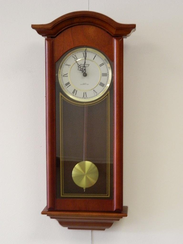 Vintage classic Manor quartz Westminster chime regulator wall clock