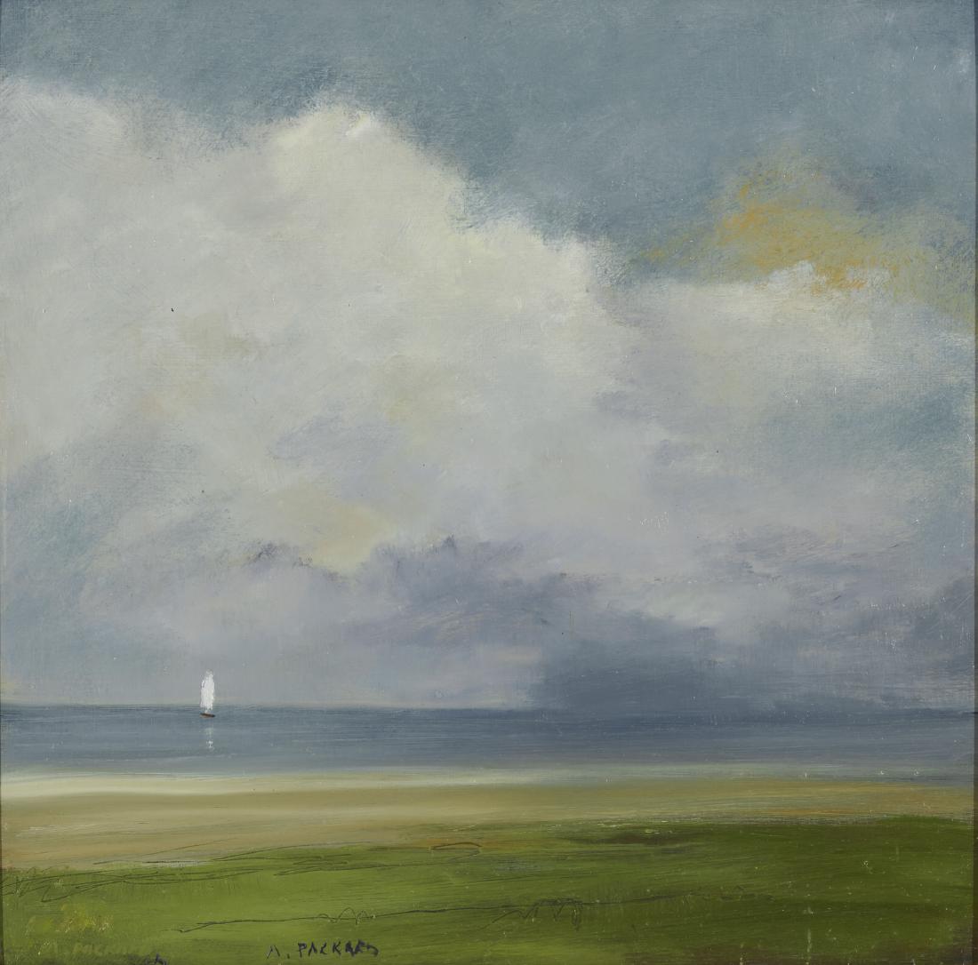 ANNE PACKARD, (American, b. 1933), Sea with Big Sky, (1 of 4)