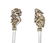 TIFFANY & CO Silver Salad Servers, American Indian - 3