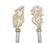 TIFFANY & CO Silver Salad Servers, American Indian - 4