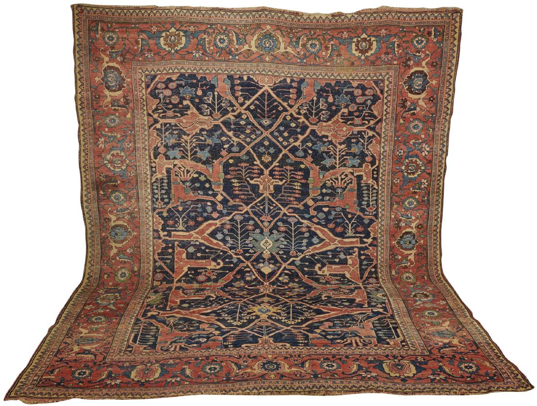 Bidjar Gerus Carpet, Persia, ca. 1875; 14 ft. 8 in. x (1 of 5)