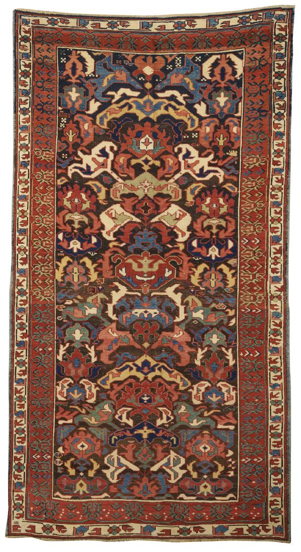 Bidjov Rug, Caucasus, ca. 1880; 7 ft. 1 in. x 4 ft. (1 of 3)