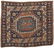 Soumac Bag Face, Caucasus, ca. 1875; 1 ft. 11 in. x 1
