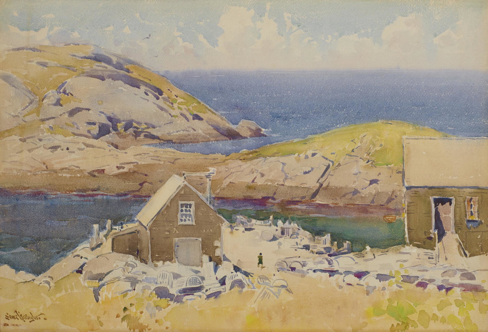 SEARS GALLAGHER, (American, 1869-1955), View of The (1 of 6)