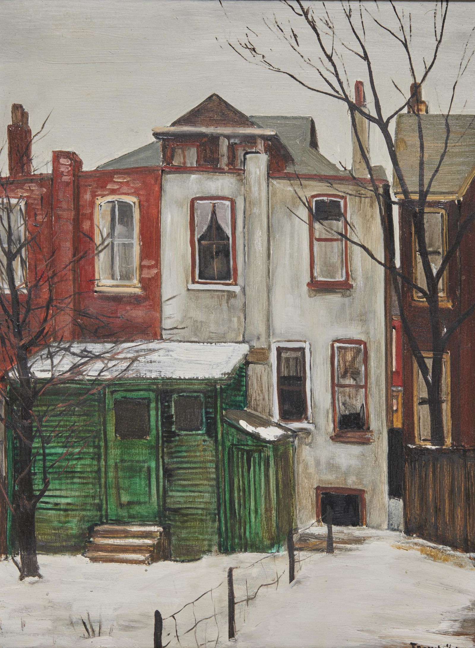 ALBERT JACQUES FRANCK, (Canadian, 1899-1973), Behind (1 of 5)