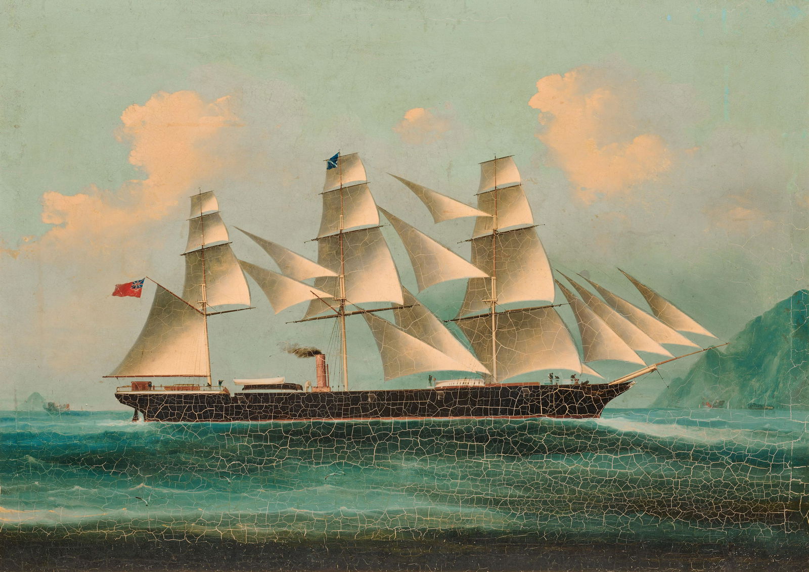 CHINA TRADE, (19th century), Ship Portrait (1 of 3)