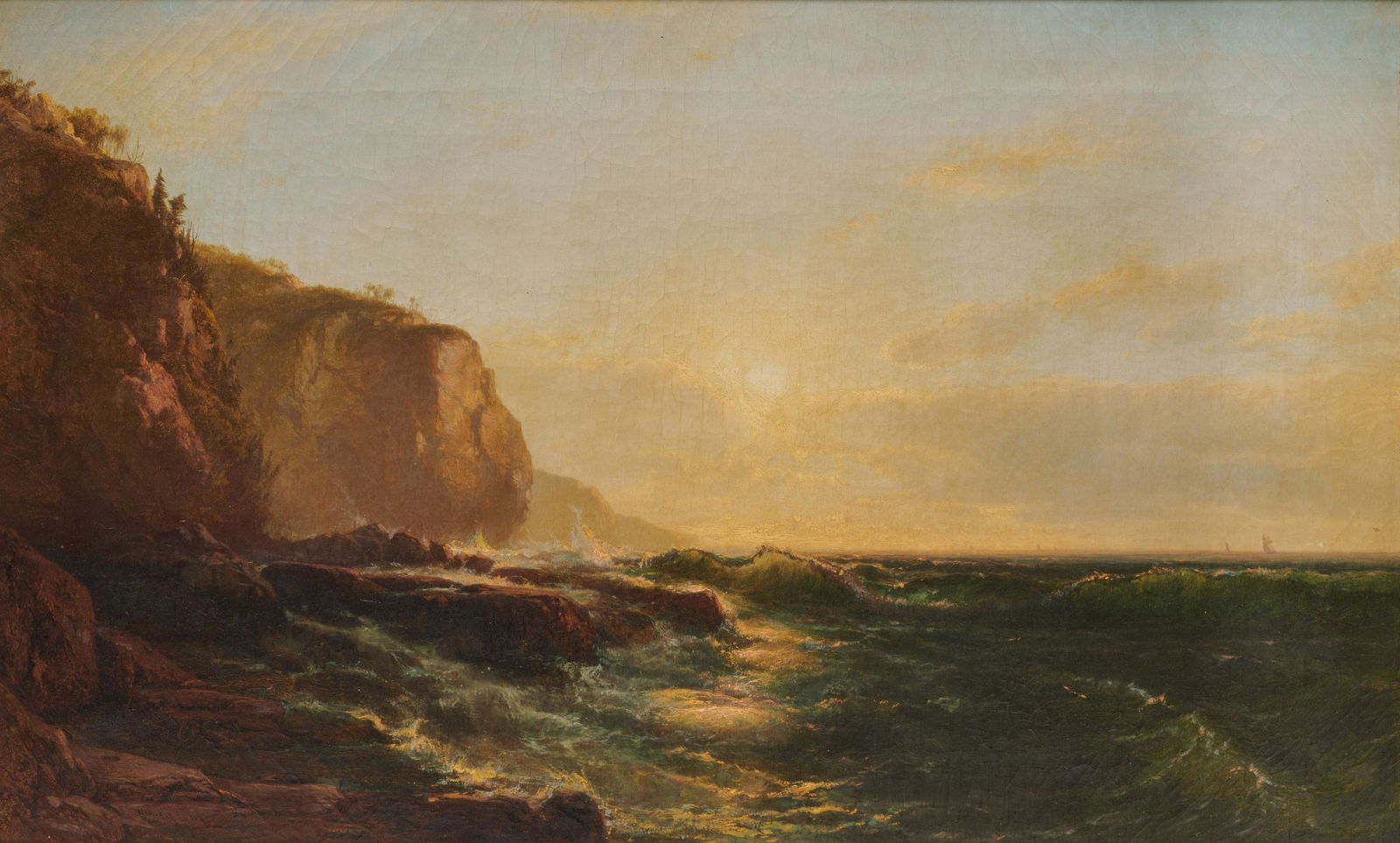 WILLIAM HOWARD HART, (American, 1863-1937), Maine Coast (1 of 4)
