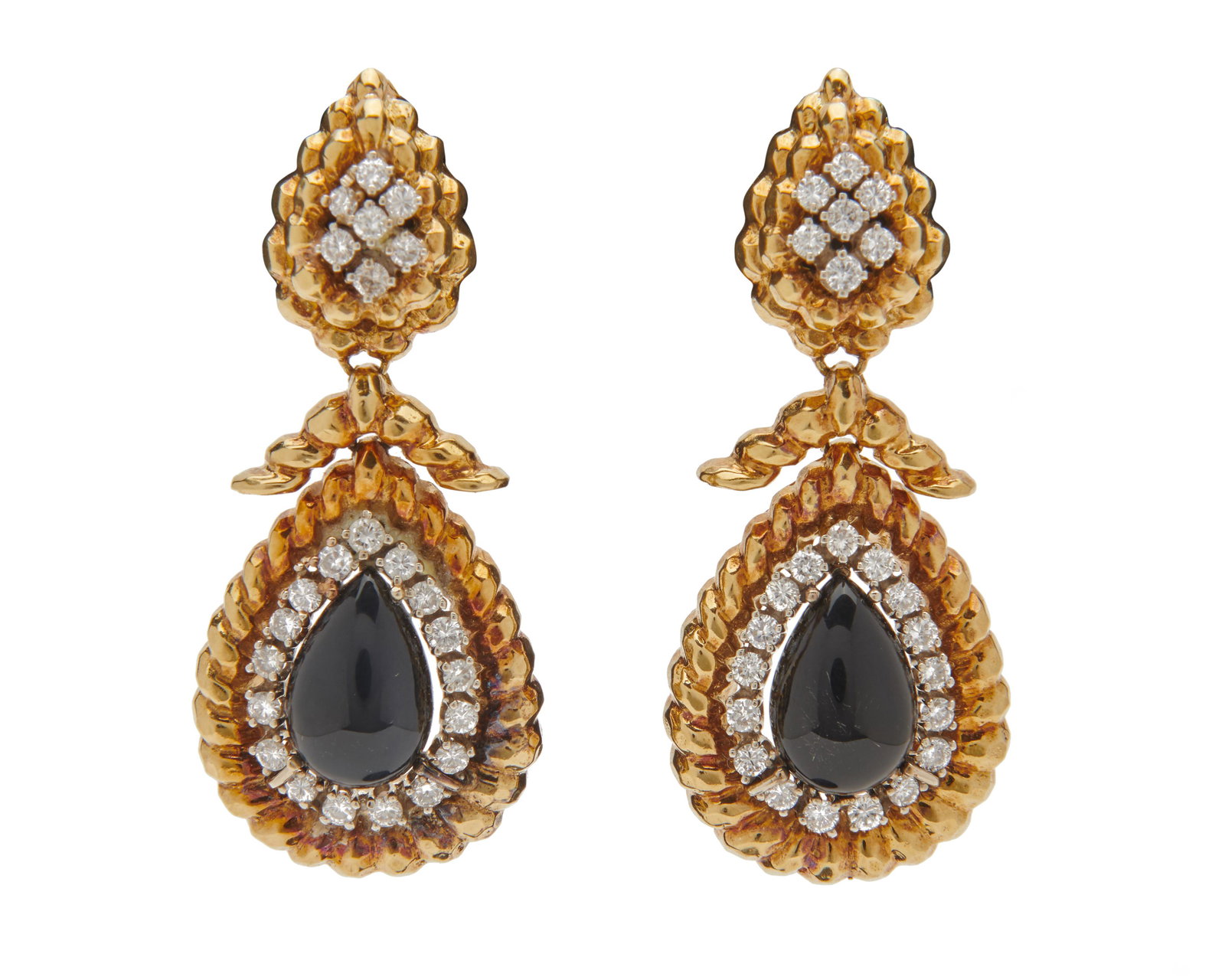 DAVID WEBB 18K Gold, Platinum, Onyx, and Diamond (1 of 4)