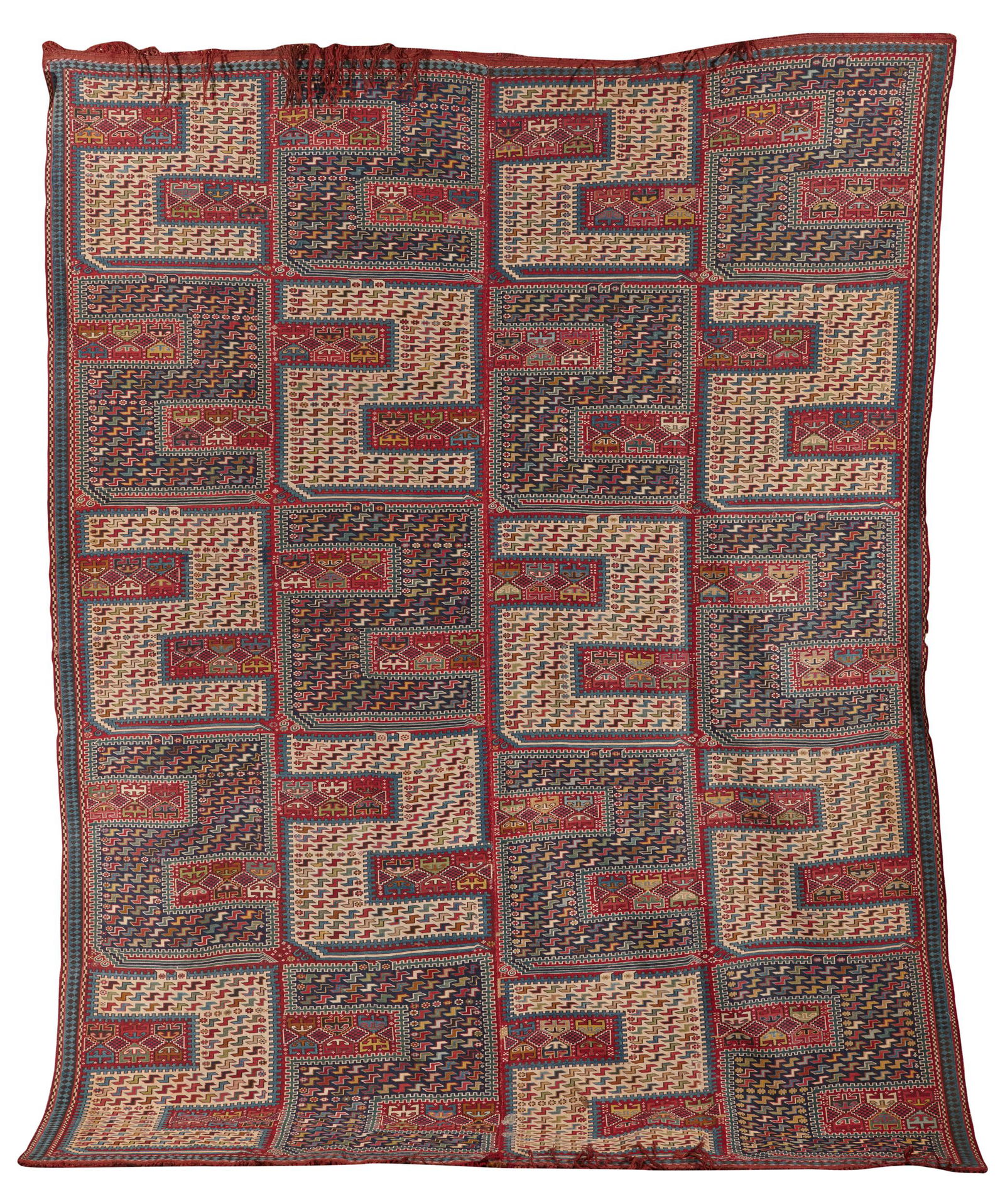 Sileh Rug, Caucasus, last quarter 19th century; 9 ft. 5 (1 of 4)