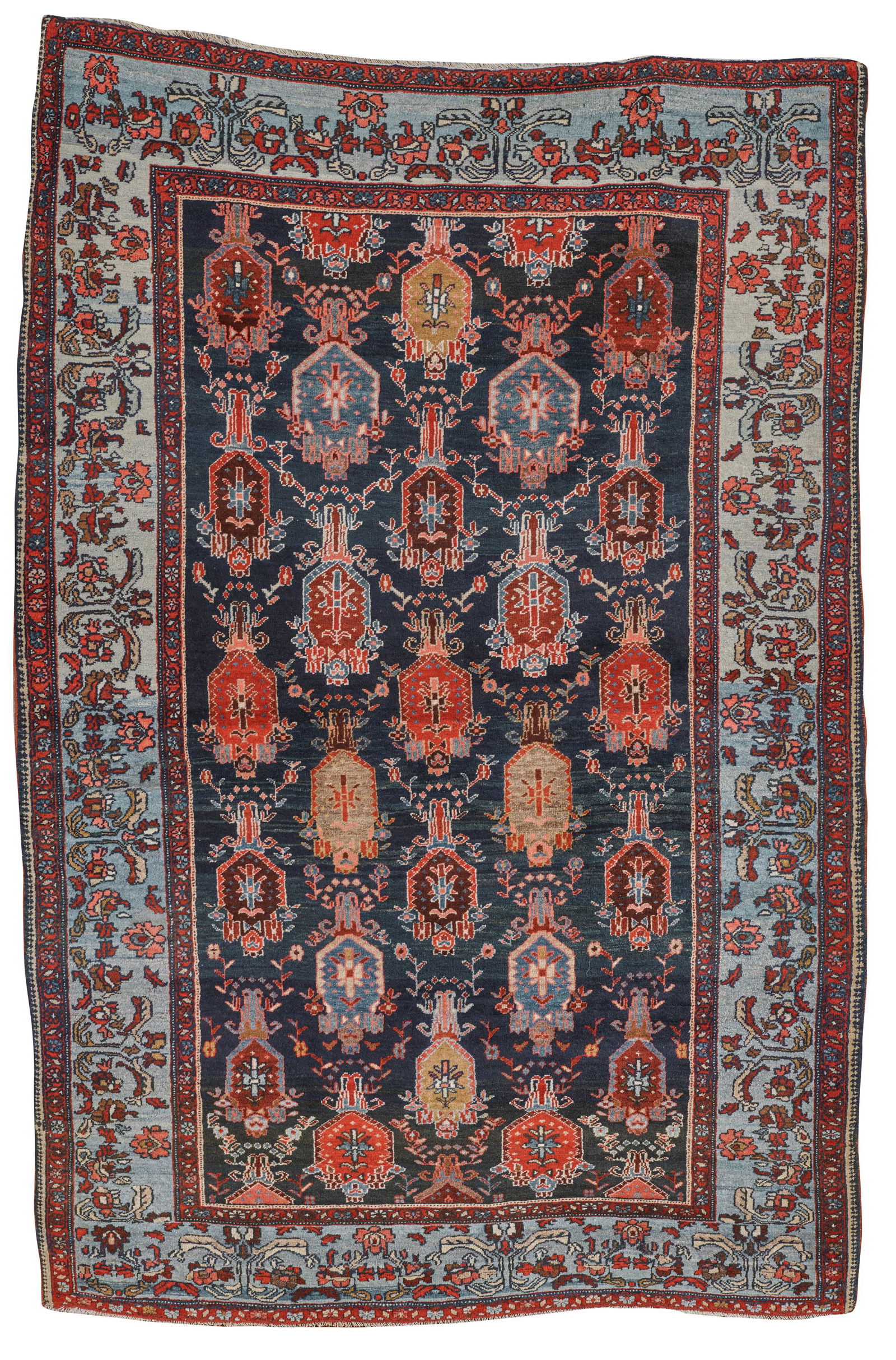 Bidjar Rug, Persia, last quarter 19th century; 7 ft. 1 (1 of 6)