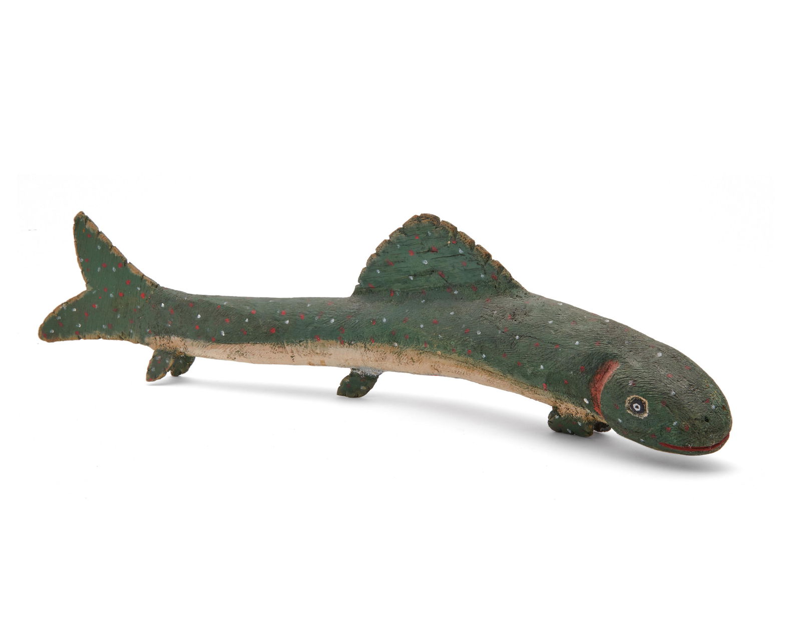 FELIPE ARCHULETA, American 1910-1991, Fish, 1977 (1 of 4)