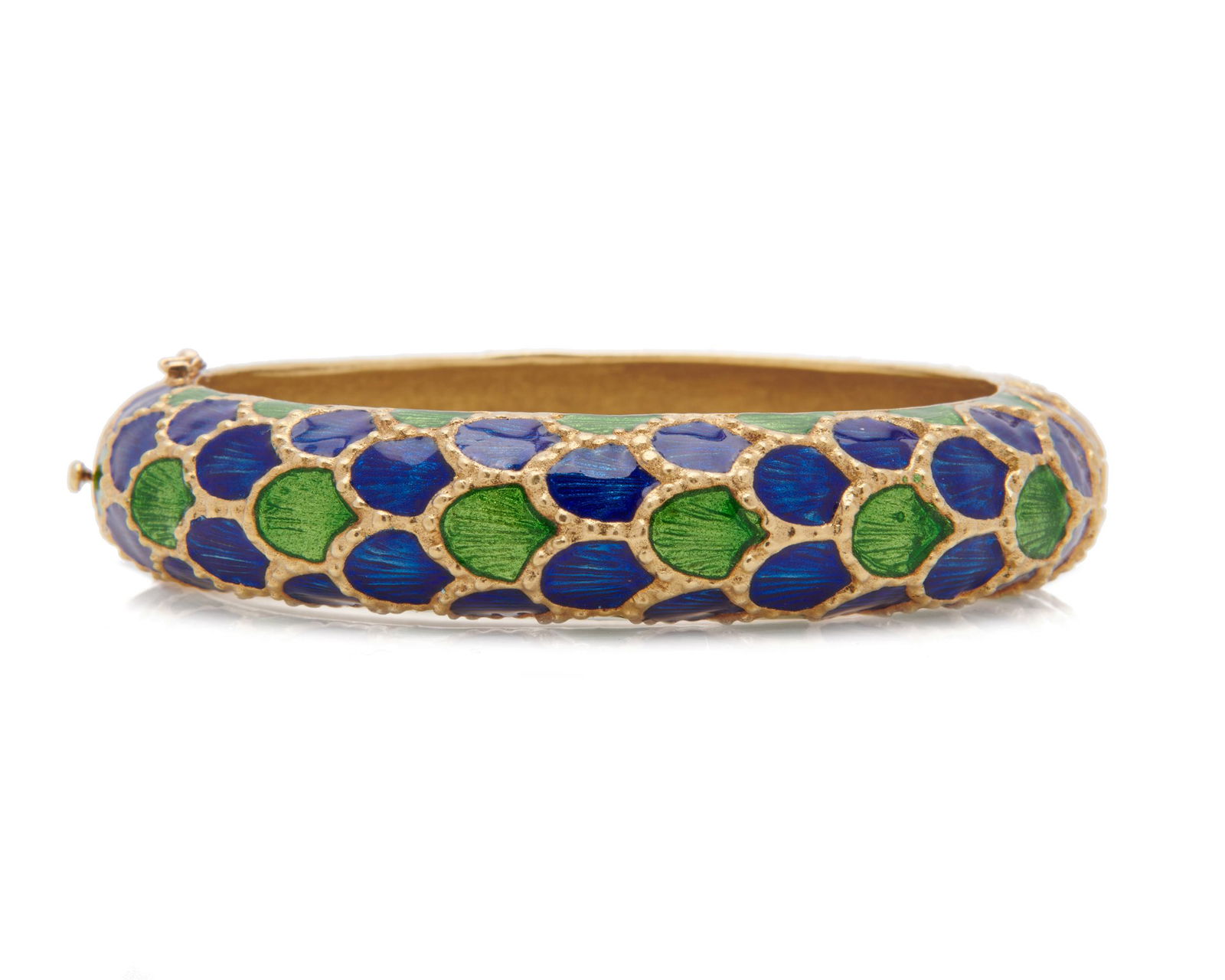 TIFFANY & CO. 18K Gold and Enamel Bracelet (1 of 5)