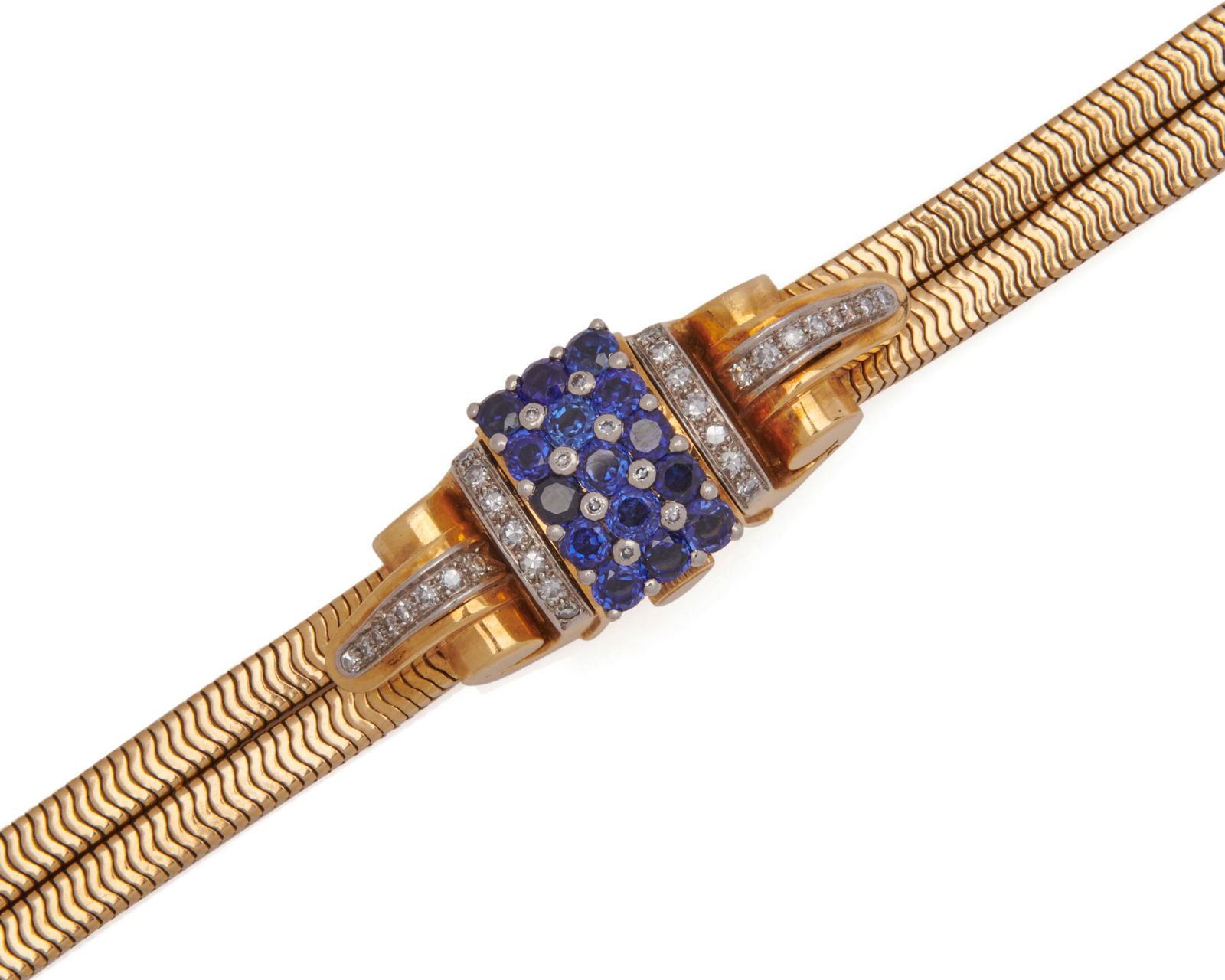 ROLEX 18K Gold, Sapphire, and Diamond Covered (1 of 7)