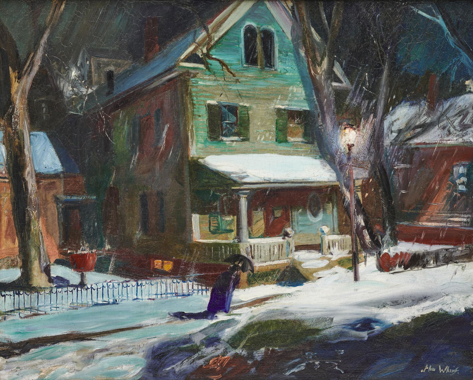 JOHN WHORF, (American, 1903-1959), Grandfather's House (1 of 5)