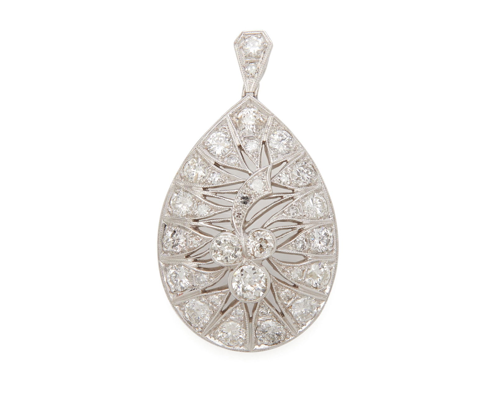 14K Gold and Diamond Pendant (1 of 2)