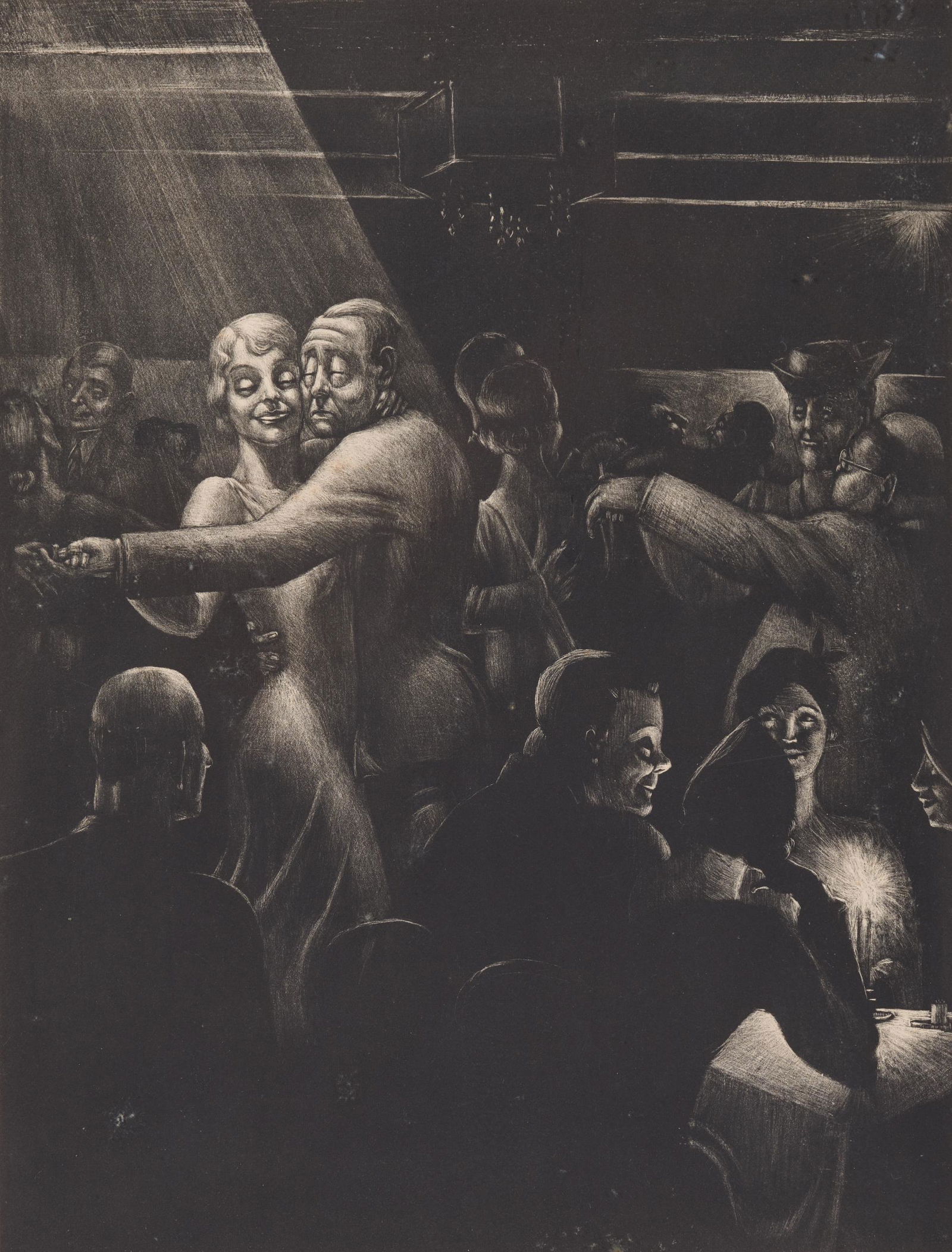 KYRA MARKHAM, (American, 1891-1967), Night Club, 1935, (1 of 5)