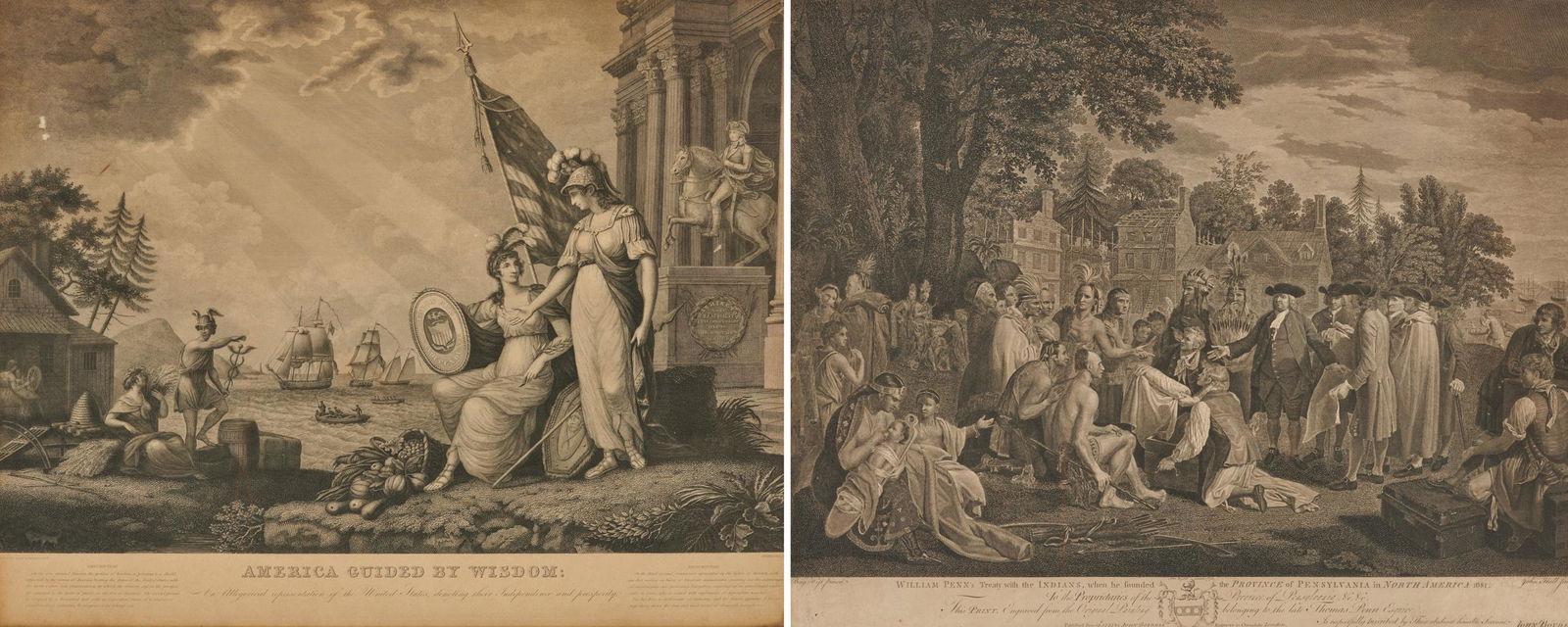 Two Historic Engravings (1 of 3)