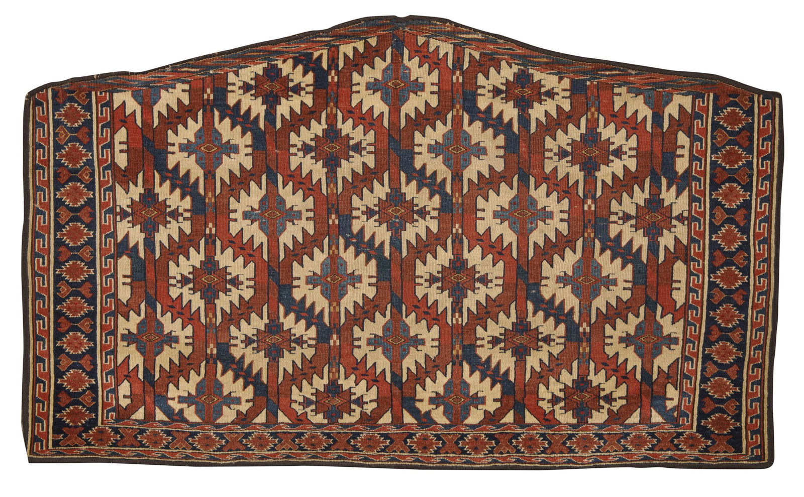 Yomud Azmalyk, Turkestan, mid 19th century: Yomud Azmalyk, Turkestan, mid 19th century4 ft. 5 in. x 2 ft. 8 in.Provenance: John Murray Gallery, Williamsburg, VA, 2008; The Collection of Phil Wallick, York, PA.