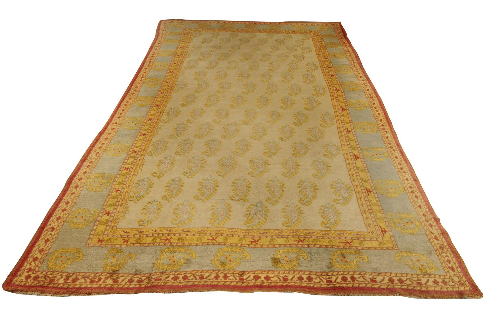 Oushak Carpet, Turkey, ca. 1900 (1 of 4)