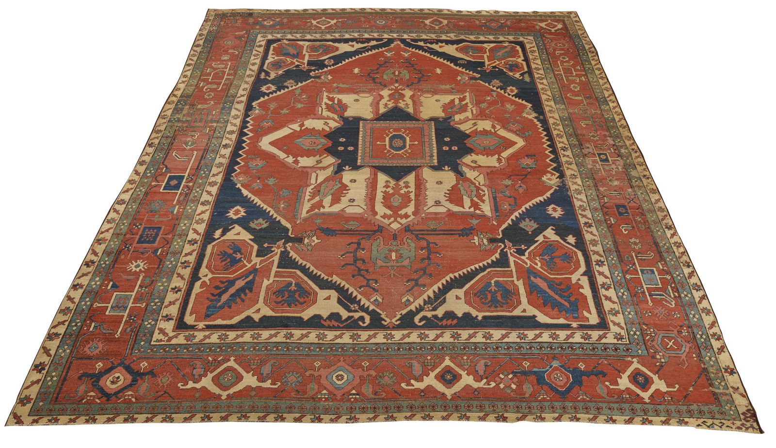 Serapi Carpet, Persia, ca. 1875 (1 of 5)