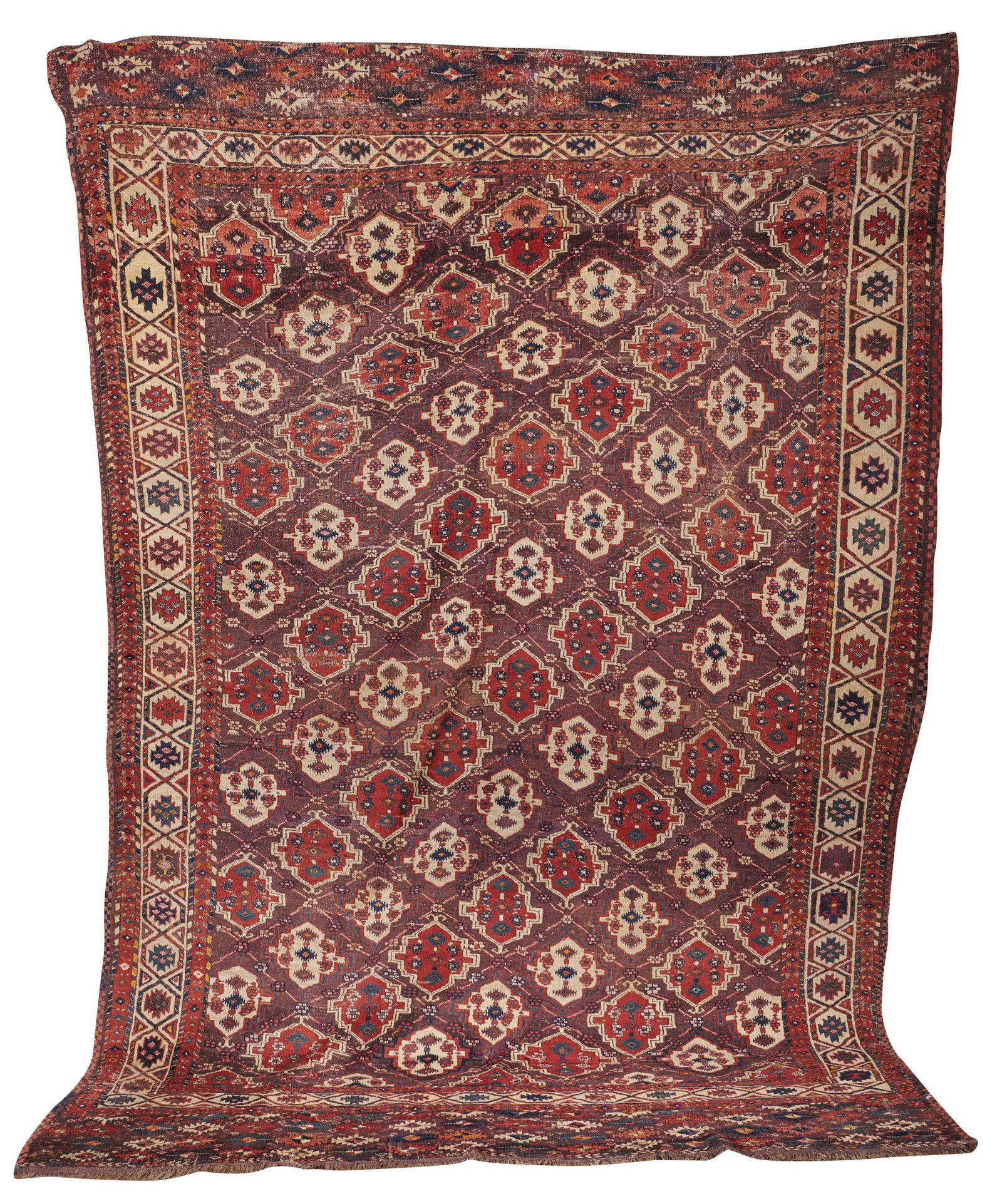 Chodor Carpet, Turkestan, ca. 1875 (1 of 4)