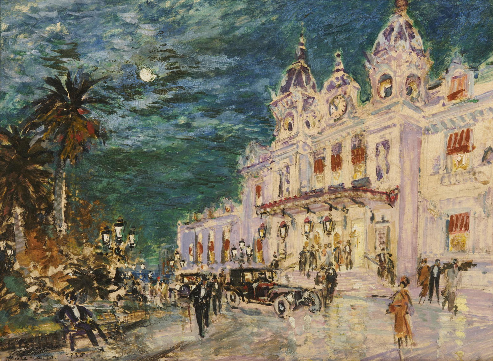 KONSTANTIN ALEXIEVITCH KOROVIN, (Russian, 1861-1939), Casino de Paris (Monte Carlo), 1930 (1 of 5)