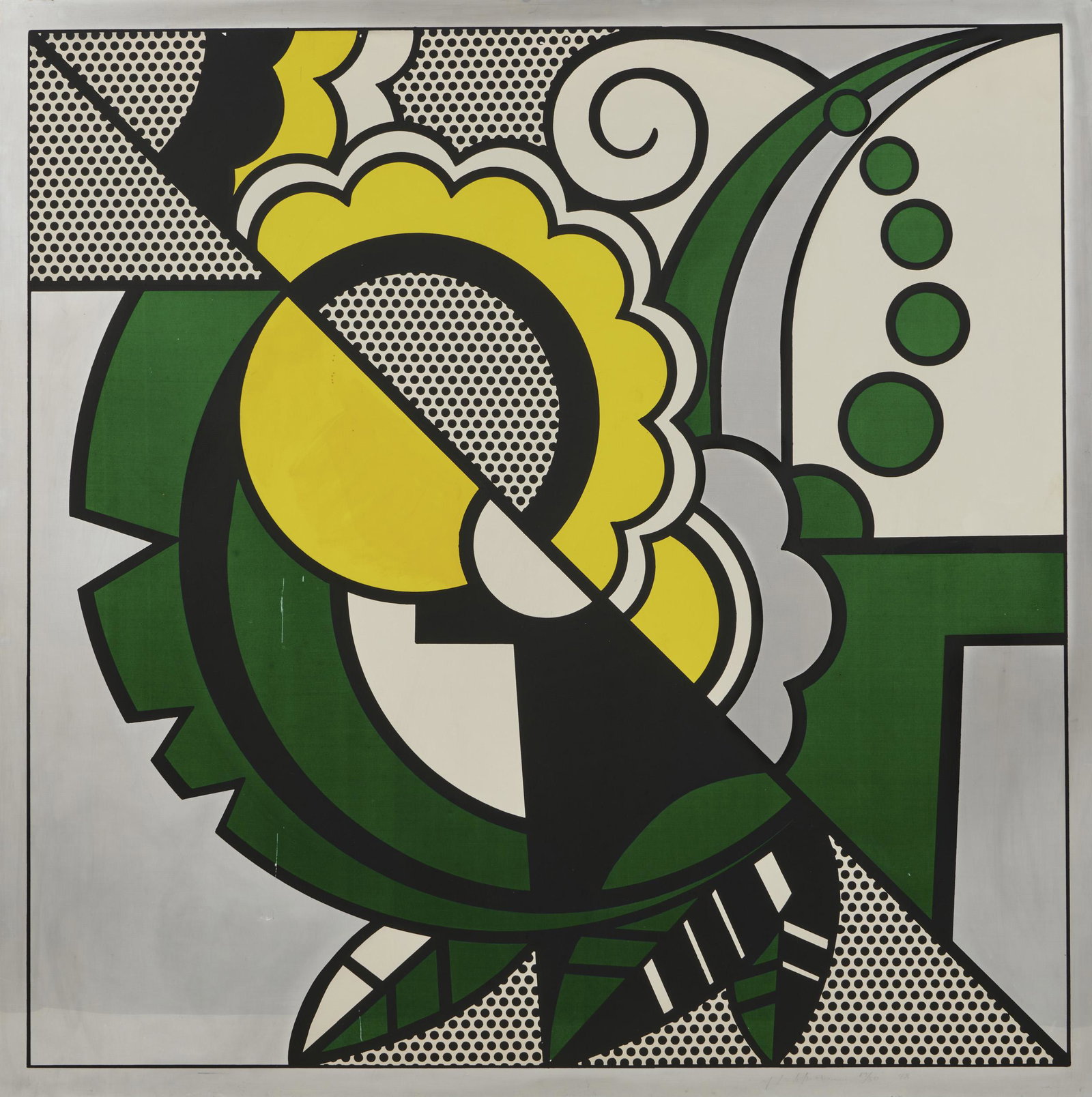 ROY LICHTENSTEIN, (American, 1923-1997), Still Life, from the Metropolitan Scene (B. 27), 1968 (1 of 5)