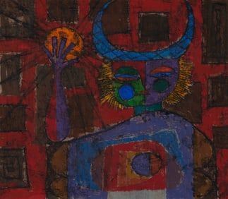 EDWARD MARECAK, (American, 1919-1993), A Bad Guy