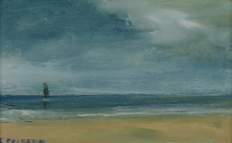 ANNE PACKARD, (American, b. 1933), Small Sailboat