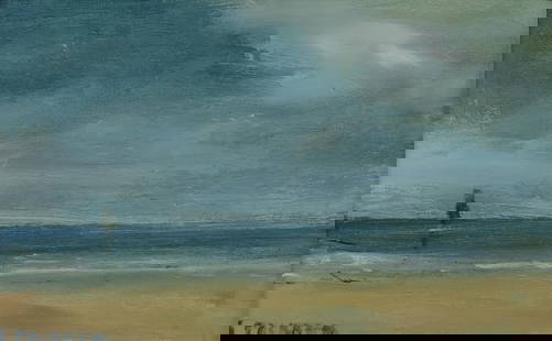 ANNE PACKARD, (American, b. 1933), Small Sailboat: ANNE PACKARD(American, b. 1933)Small Sailboatoil on panelsigned A. Packard lower left5 x 8 in., frame: 7 5/8 x 10 5/8 in. Provenance: The Collection of a Wellesley, Massachusetts Gentlem