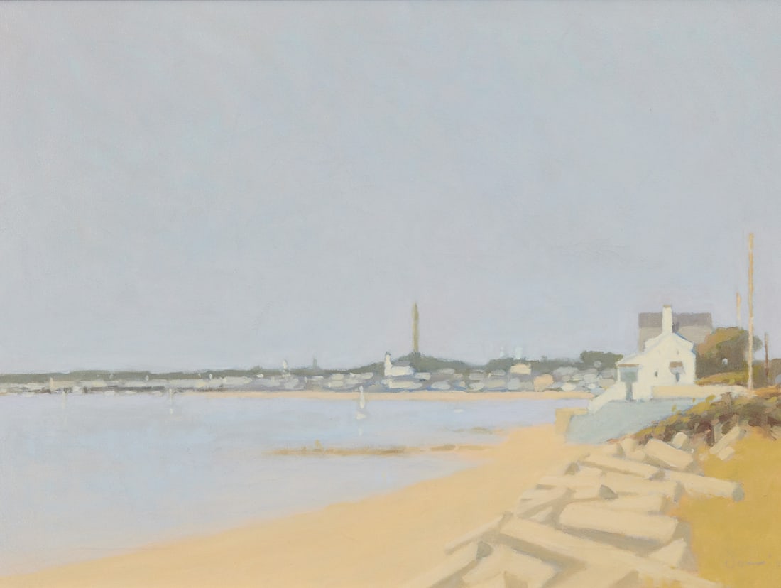 MICHAEL DAVIS, (American, b. 1945), The Long View (Hazy Day), Provincetown, MA, 1994 (1 of 3)